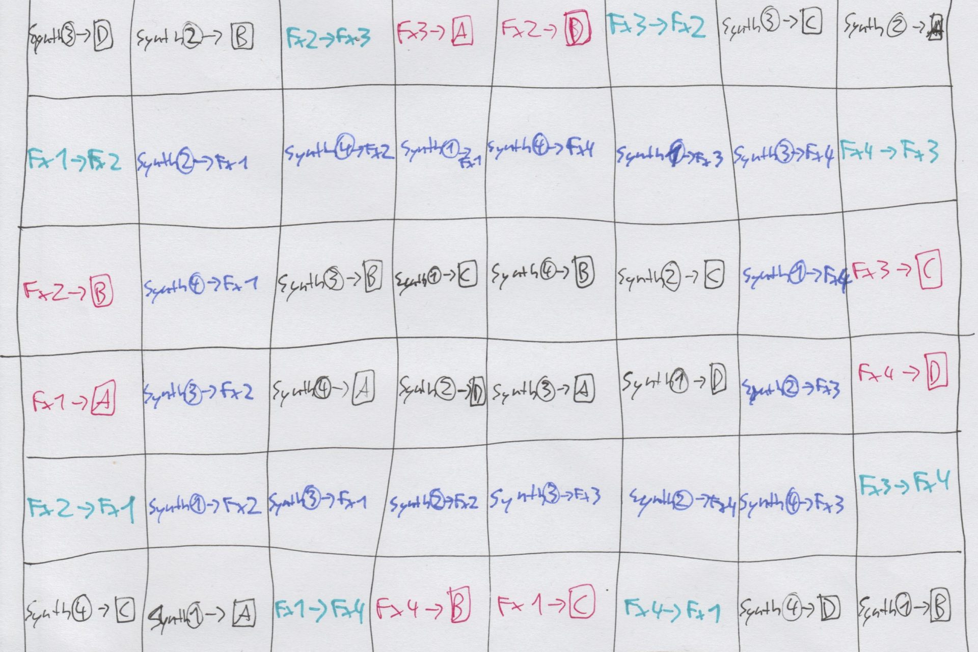 Belegungsplan ReReunion